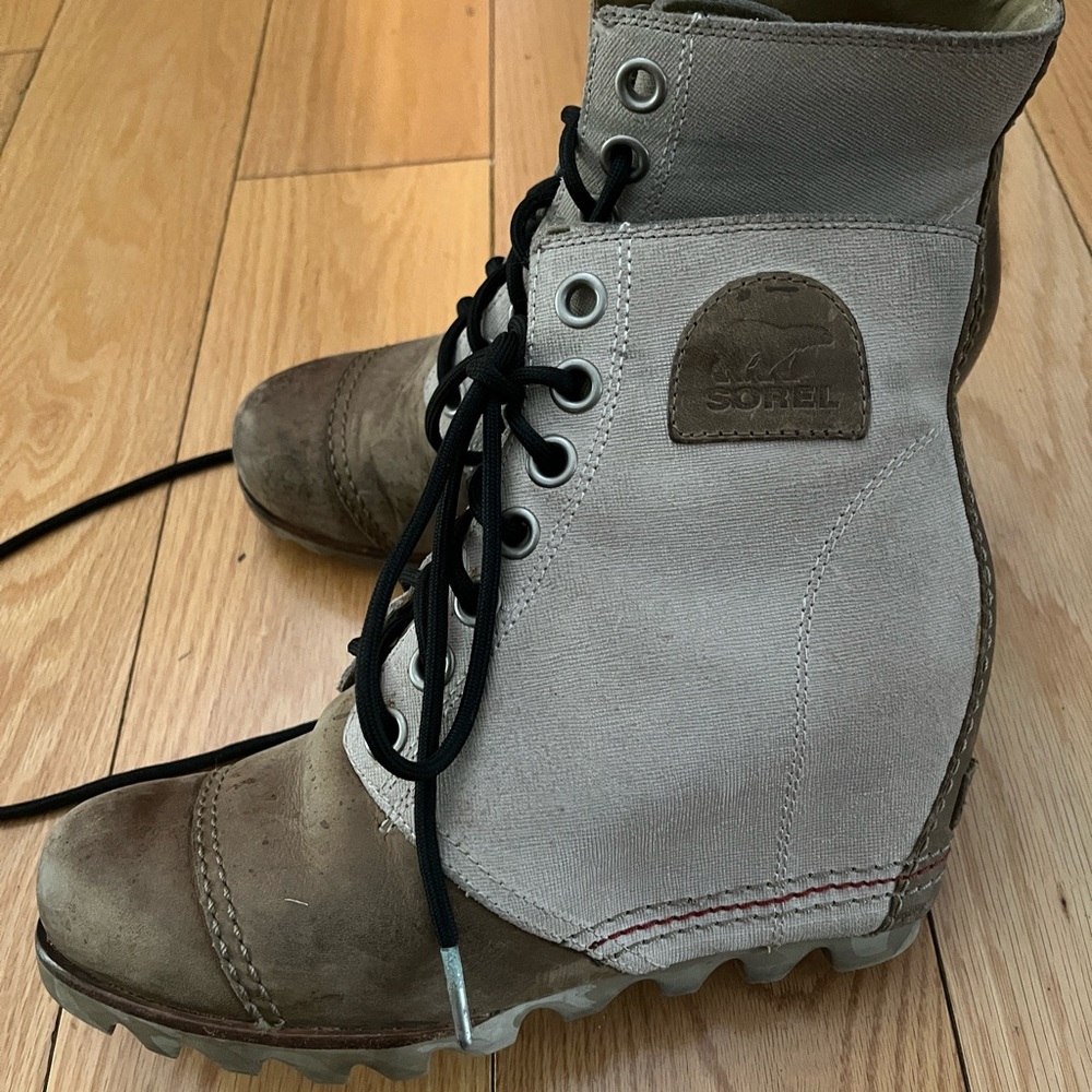 Sorel Wedge Lace Up Bootie